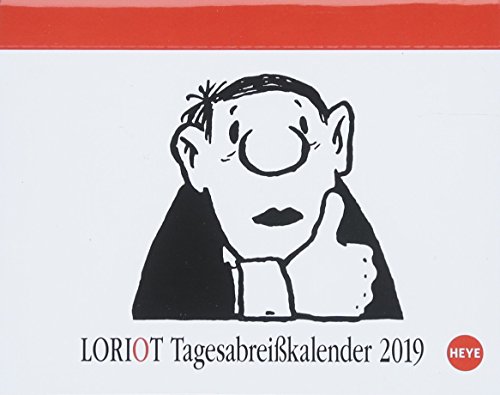 Stock image for Loriot Tagesabrei?kalender 2019 for sale by Reuseabook