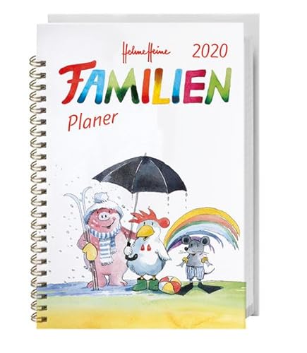 Beispielbild fr Helme Heine Familienplaner Buch A5 2020 15,2x23,2cm zum Verkauf von medimops