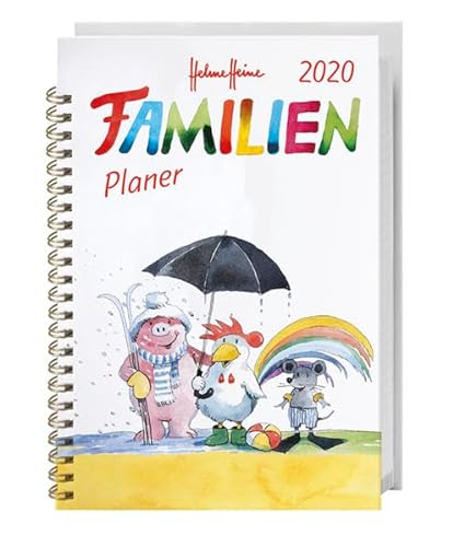 Beispielbild fr Helme Heine Familienplaner Buch A6 2020 11,6x16,3cm zum Verkauf von medimops