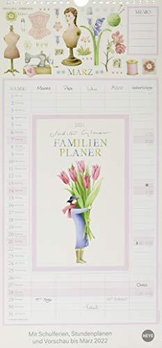 Imagen de archivo de Judith Glover: Familienplaner Kalender 2021 a la venta por medimops