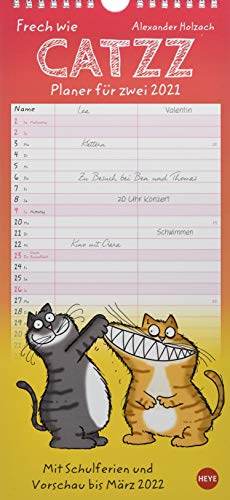 9783840178177: Catzz Planer fr zwei - Kalender 2021