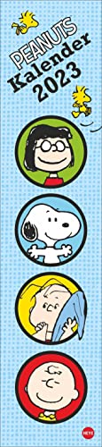 Stock image for Peanuts Superlangplaner 2023 - Humorkalender - Cartoon - Streifenkalender - Planer - Wandkalender mit Monatskalendarium - 16 x 69,5 cm for sale by medimops