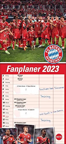 Stock image for FC Bayern Mnchen Fanplaner 2023 for sale by medimops