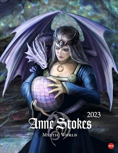 Beispielbild fr Anne Stokes: Mystic World Posterkalender 2023 zum Verkauf von medimops