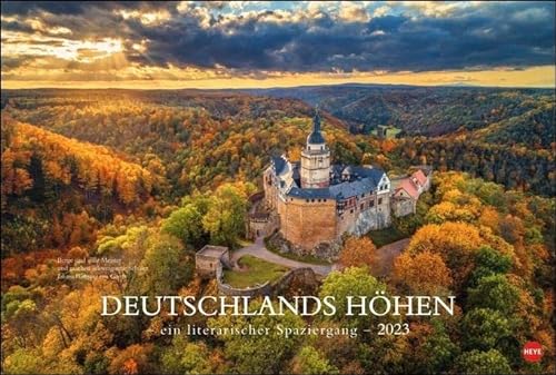 Stock image for Deutschlands Hhen - Ein literarischer Spaziergang Kalender 2023: Ein literarischer Spaziergang for sale by medimops