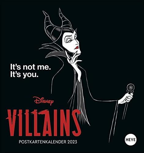Stock image for Disney Villains Postkartenkalender 2023 for sale by medimops
