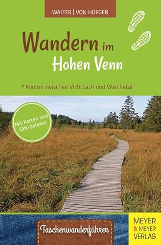 9783840378553: Wandern im Hohen Venn: 7 Routen zwischen Vichtbach und Warchetal