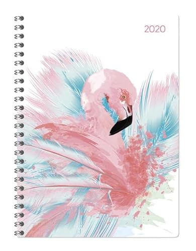 Beispielbild fr Ladytimer Ringbuch Flamingo 2020 - Taschenplaner - Taschenkalender A5 - Schlerkalender - Weekly - Ringbindung - 128 Seiten - Terminplaner zum Verkauf von medimops