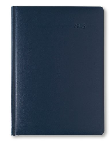 9783840739132: Buchkalender 416 Seiten Balacron blau 2013