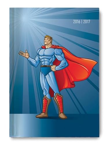 Collegetimer A6 Superhero 2016/2017 - 1 Woche 2 Seiten