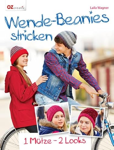 Stock-Bild f�r Wende-Beanies stricken: 1 M�tze - 2 Looks