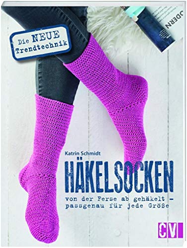 Stock image for Hkelsocken: von der Ferse ab gehkelt - passgenau fr jede Gre for sale by medimops