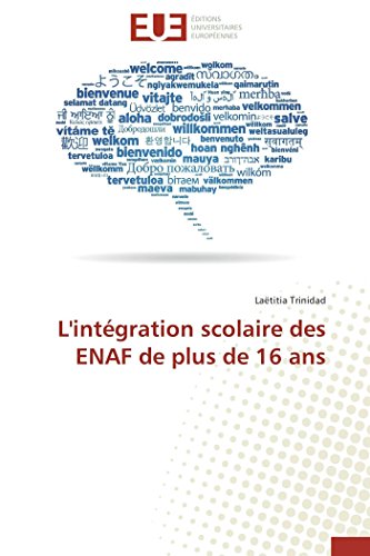 9783841737861: L'intgration scolaire des ENAF de plus de 16 ans (Omn.Univ.Europ.)