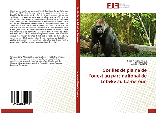 Beispielbild fr Gorilles de plaine de l'ouest au parc national de Lobk au Cameroun (Omn.Univ.Europ.) (French Edition) zum Verkauf von Lucky's Textbooks