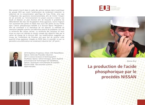 9783841743725: La production de l'acide phosphorique par le procds nissan (Omn.Univ.Europ.)