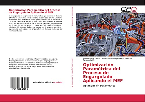 Imagen de archivo de Optimizacin Paramtrica del Proceso de Engargolado Aplicando el MEF: Optimizacin Paramtrica a la venta por Revaluation Books
