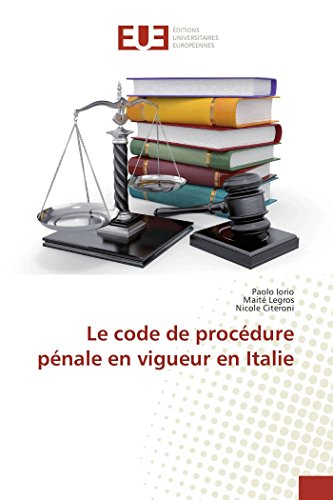 Stock image for Le code de proc?dure p?nale en vigueur en Italie (OMN.UNIV.EUROP.) for sale by Reuseabook