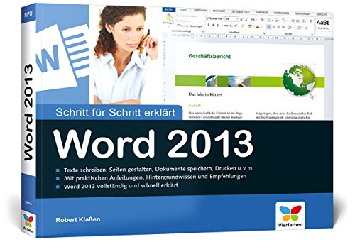 Beispielbild fr Word 2013: Schritt fr Schritt erklrt zum Verkauf von medimops