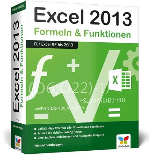 9783842101142: Excel 2013 - Formeln und Funktionen