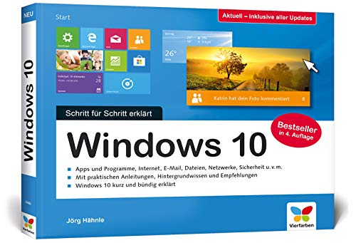 Beispielbild fr Hhnle, J: Windows 10. Schritt fr Schritt erklrt zum Verkauf von Ammareal