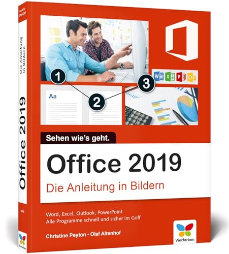 Beispielbild fr Office 2019: Die Anleitung in Bildern. Komplett in Farbe. Ideal fr alle Einsteiger, auch Senioren zum Verkauf von medimops