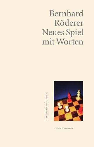 Beispielbild fr Neues Spiel mit Worten (deutscher lyrik verlag) zum Verkauf von medimops