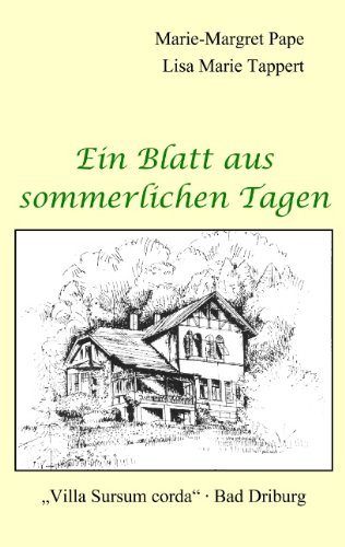 9783842325685: Ein Blatt aus sommerlichen Tagen