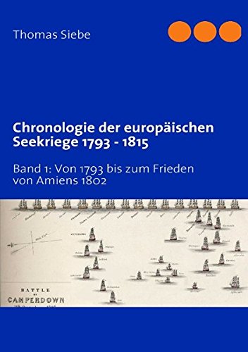 Chronologie der europäischen Seekriege 1793-1815: Band 1: Von 1793 bis zum Frieden von Amiens 1802 - Siebe, Thomas