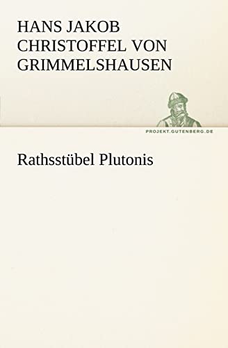 Stock image for Rathsstubel Plutonis (German Edition) for sale by GF Books, Inc.