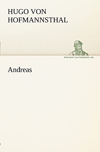 9783842406070: Andreas (TREDITION CLASSICS)