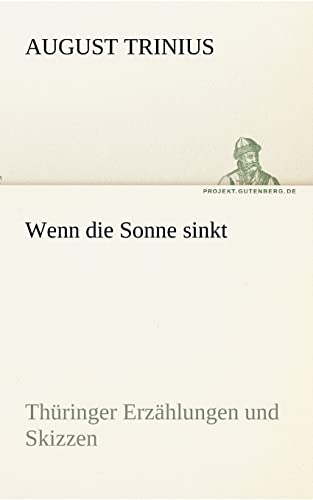 9783842419186: Wenn Die Sonne Sinkt (German Edition)