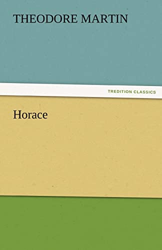Imagen de archivo de Horace a la venta por Lucky's Textbooks