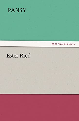 Ester Ried (9783842434981) by Pansy