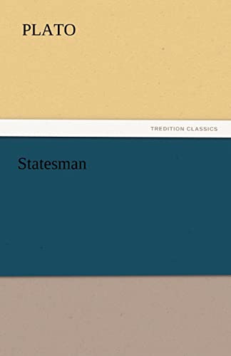 Statesman (9783842440883) by Plato