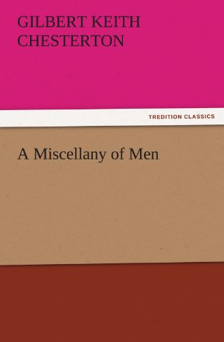 Imagen de archivo de A Miscellany of Men a la venta por Lucky's Textbooks