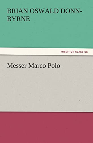 Stock image for Messer Marco Polo for sale by Ria Christie Collections