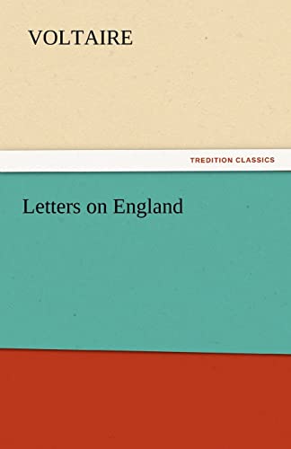 9783842442764: Letters on England (TREDITION CLASSICS)