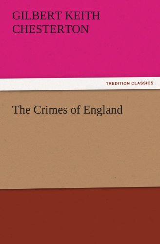 Beispielbild fr The Crimes of England zum Verkauf von Lucky's Textbooks