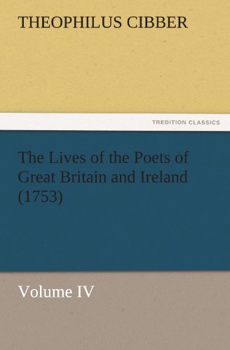 Imagen de archivo de The Lives of the Poets of Great Britain and Ireland (1753) a la venta por Lucky's Textbooks