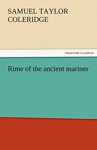 9783842445604: Rime of the Ancient Mariner