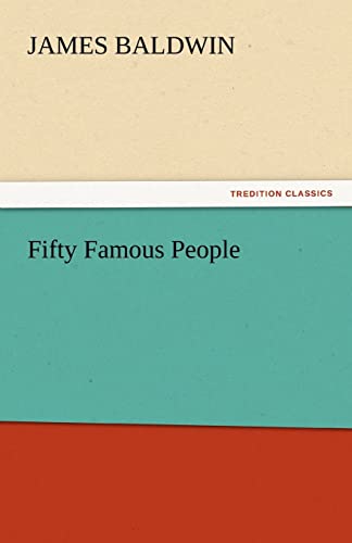 9783842461321: Fifty Famous People (TREDITION CLASSICS)