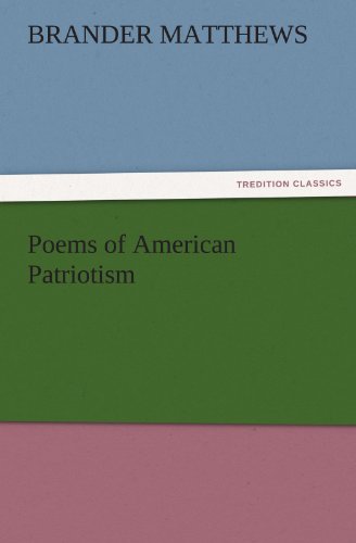 Beispielbild fr Poems of American Patriotism zum Verkauf von Lucky's Textbooks