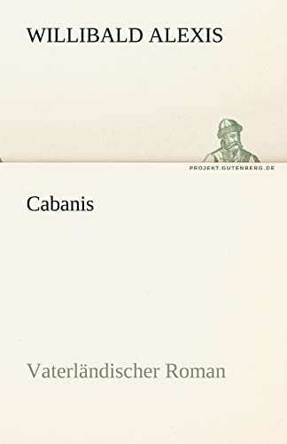 Beispielbild fr Cabanis zum Verkauf von Blackwell's
