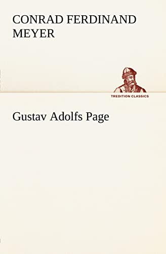 Stock image for Gustav Adolfs Page (TREDITION CLASSICS) for sale by medimops