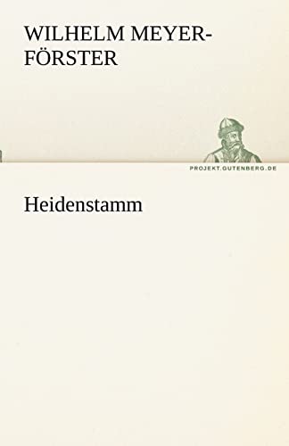 Beispielbild fr Heidenstamm (German Edition) zum Verkauf von Lucky's Textbooks