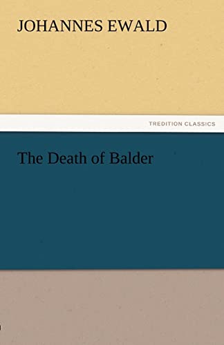 Stock image for The Death of Balder for sale by Lucky's Textbooks