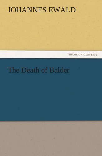 9783842474383: The Death of Balder (TREDITION CLASSICS)
