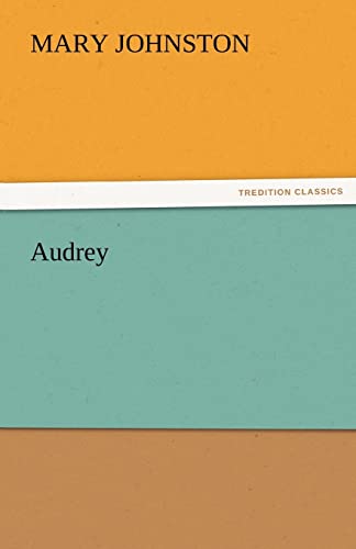 Audrey (9783842476080) by Johnston, Professor Mary