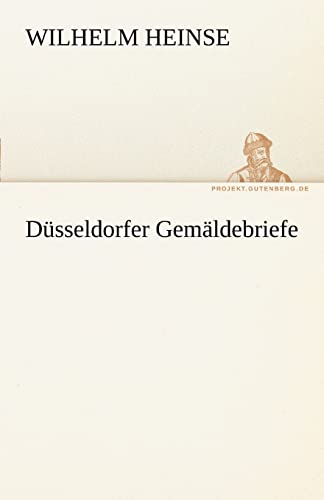 Stock image for Dusseldorfer Gemaldebriefe for sale by Ria Christie Collections