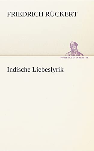 9783842492936: Indische Liebeslyrik (German Edition)